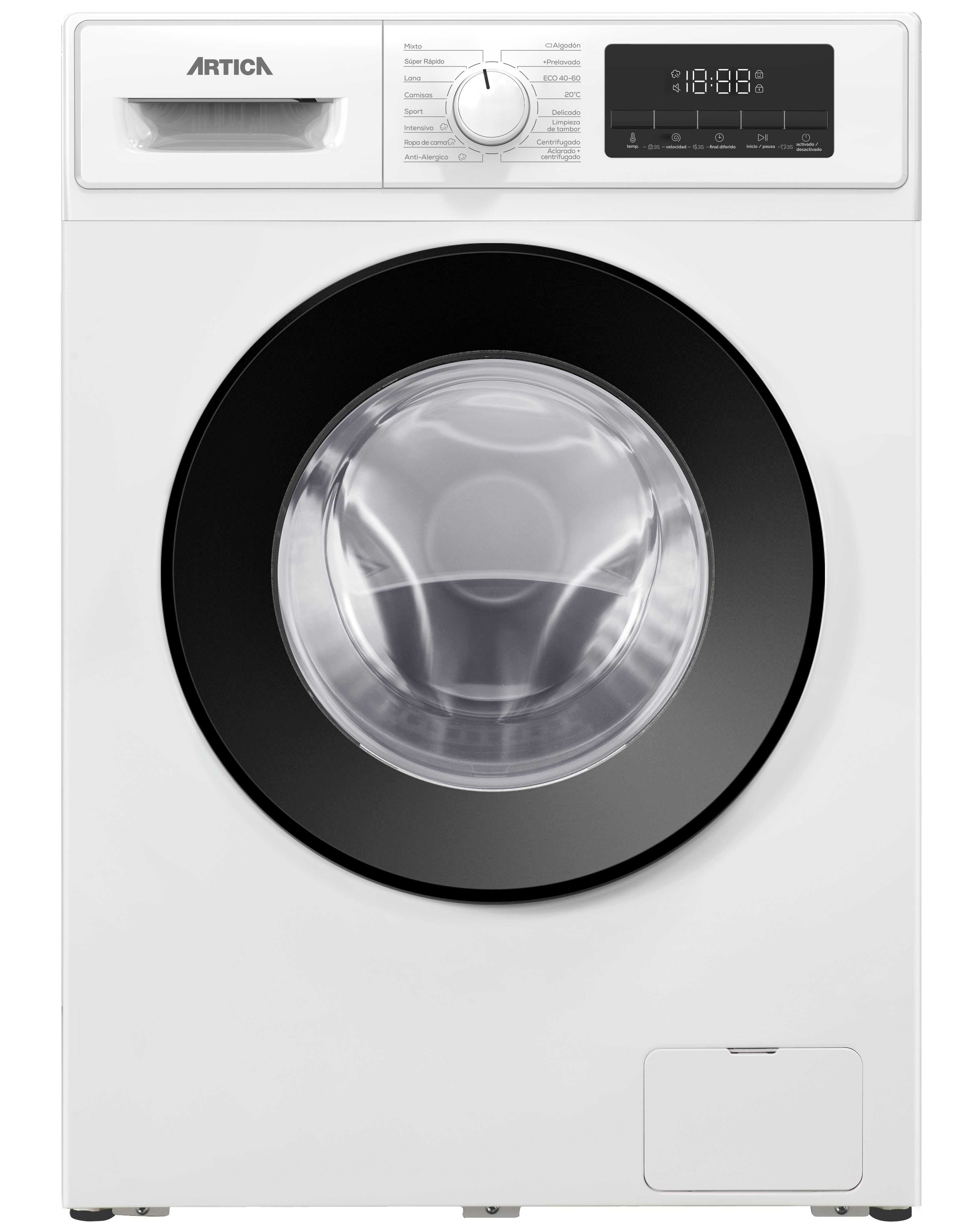LAVADORA ARTICA AL9K1430A, 9K, 1400R, BLANCA - A-